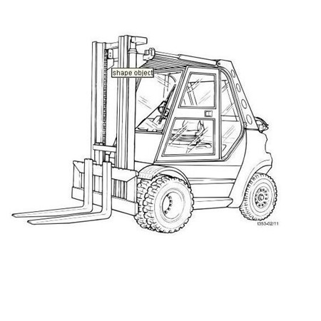 Linde 353-03 Serisi H50T, H60T, H70T, H80T LPG Forklift Bakım Kiti