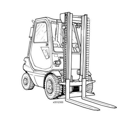 Linde 351-02 Serisi H20D, H25D, H30D Forklift (Patlama Korumalı) Bakım Kiti