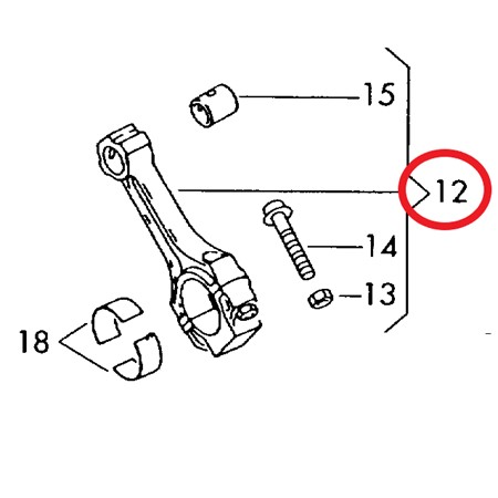 Linde Forklift VW027198401D Piston Kolu