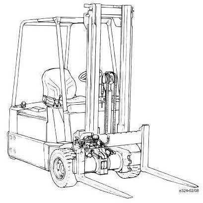 Linde 322, 323 ve 324 Serisi E10, E12, E14, E15, E16 Akülü Forklift Bakım Kiti