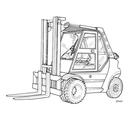 Linde 353 Serisi H50T, H60T, H70T, H80T LPG Forklift Bakım Kiti