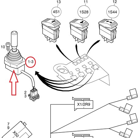 Still Forklift 8409324 Joystick