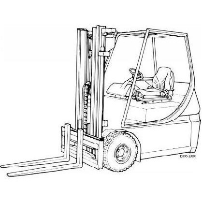 Linde 336-03 Serisi E25S, E30S Akülü Forklift Bakım Kiti