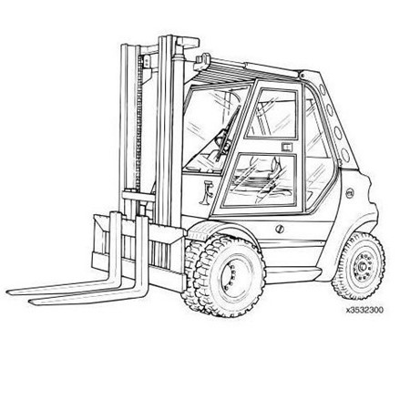 Linde 353-03 Serisi H50D, H60D, H70D, H80 Dizel Forklift (Patlama Korumalı) Bakım Kiti